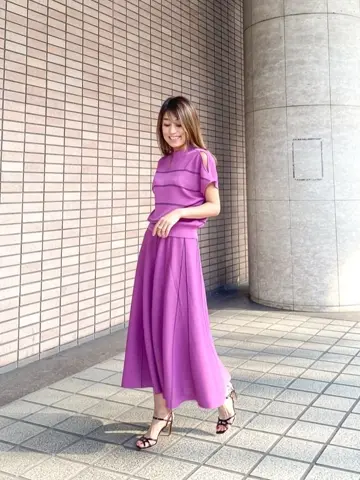 ORIGINATED IN GRACE CONTINENTAL yukimi yonee コーディネート画像