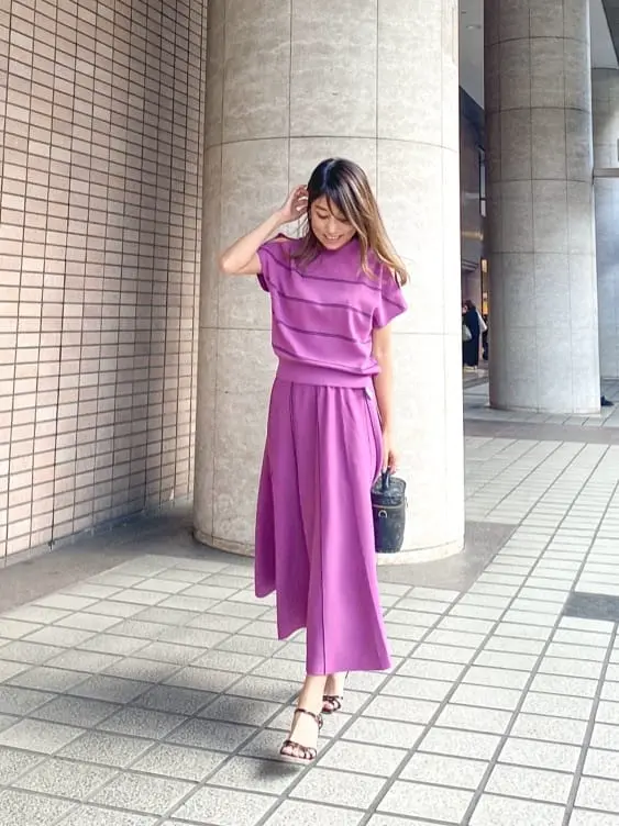 ORIGINATED IN GRACE CONTINENTAL yukimi yonee コーディネート画像