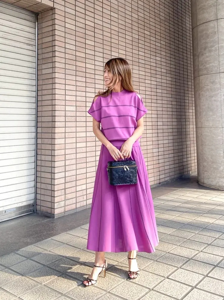 ORIGINATED IN GRACE CONTINENTAL yukimi yonee コーディネート画像