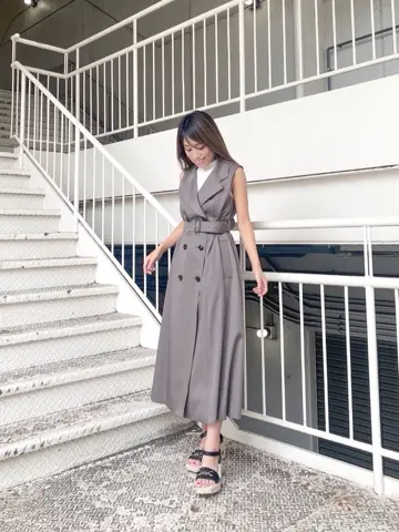 ORIGINATED IN GRACE CONTINENTAL yukimi yonee コーディネート画像