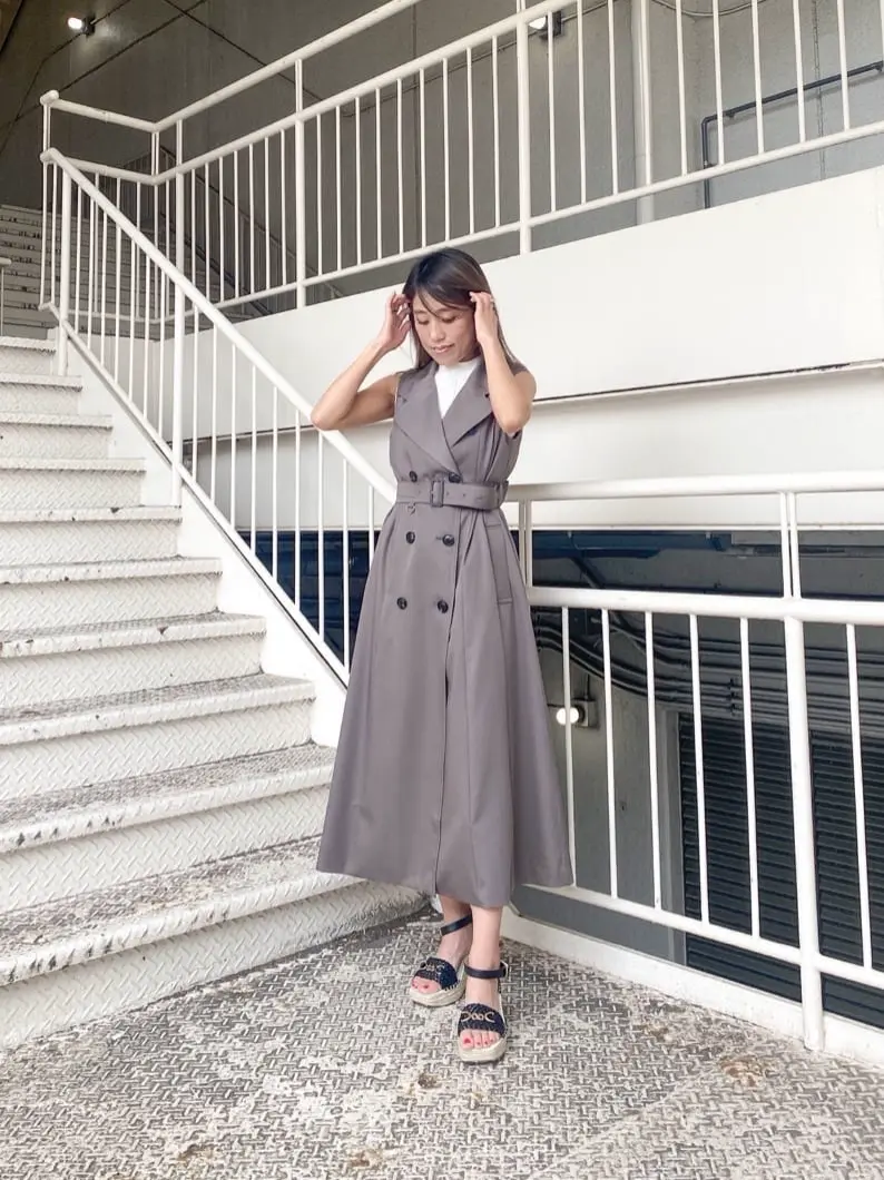 ORIGINATED IN GRACE CONTINENTAL yukimi yonee コーディネート画像