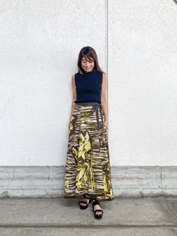 ORIGINATED IN GRACE CONTINENTAL yukimi yonee コーディネート画像