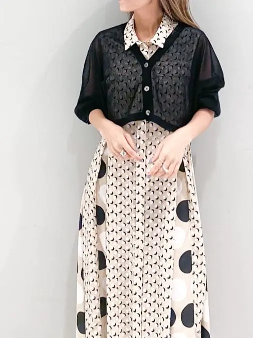 ORIGINATED IN GRACE CONTINENTAL yukimi yonee コーディネート画像