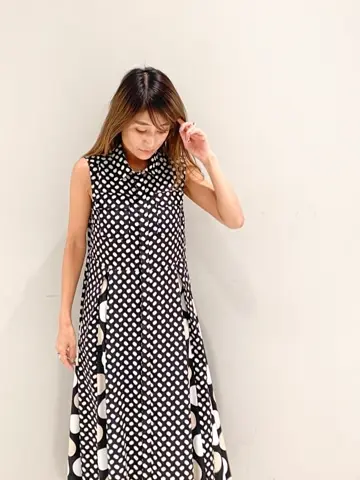 ORIGINATED IN GRACE CONTINENTAL yukimi yonee コーディネート画像