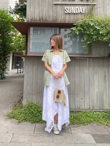 ORIGINATED IN GRACE CONTINENTAL yukimi yonee コーディネート画像