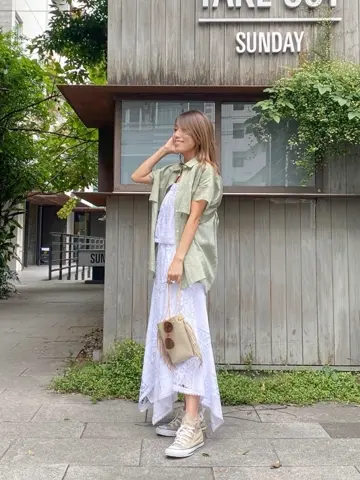 ORIGINATED IN GRACE CONTINENTAL yukimi yonee コーディネート画像