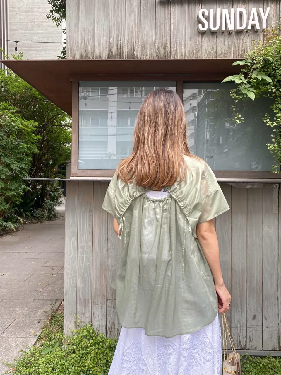 ORIGINATED IN GRACE CONTINENTAL yukimi yonee コーディネート画像