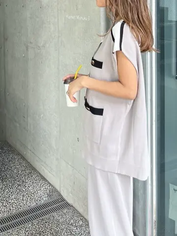 ORIGINATED IN GRACE CONTINENTAL yukimi yonee コーディネート画像