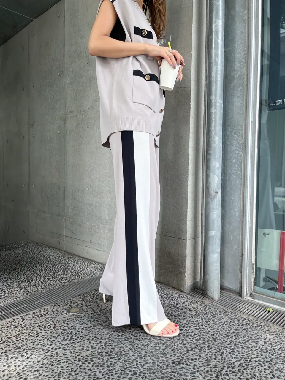 ORIGINATED IN GRACE CONTINENTAL yukimi yonee コーディネート画像