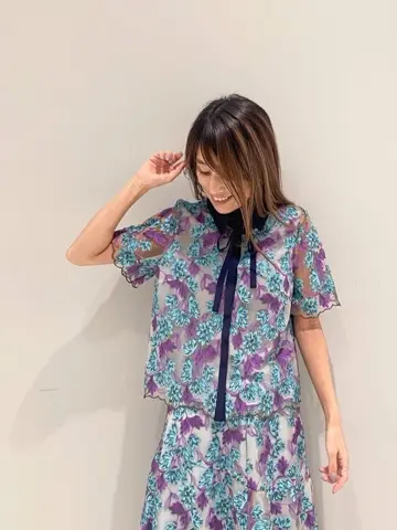 ORIGINATED IN GRACE CONTINENTAL yukimi yonee コーディネート画像