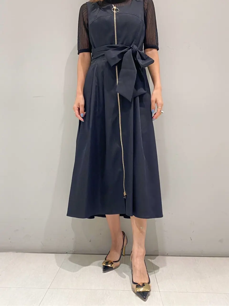 ORIGINATED IN GRACE CONTINENTAL yukimi yonee コーディネート画像