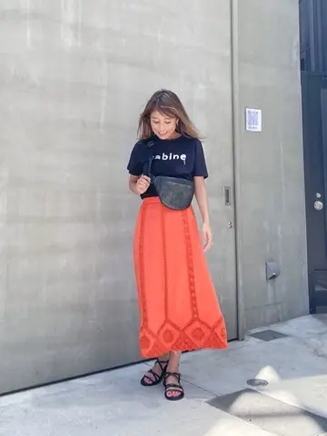 ORIGINATED IN GRACE CONTINENTAL yukimi yonee コーディネート画像