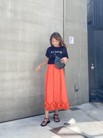 ORIGINATED IN GRACE CONTINENTAL yukimi yonee コーディネート画像