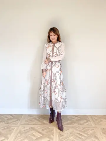 ORIGINATED IN GRACE CONTINENTAL yukimi yonee コーディネート画像