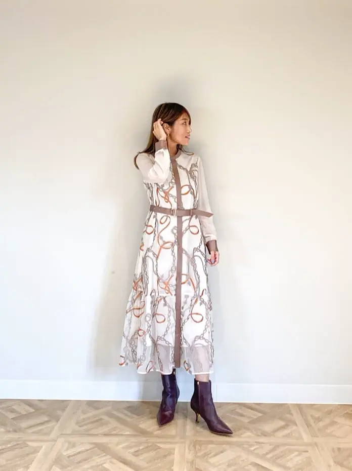 ORIGINATED IN GRACE CONTINENTAL yukimi yonee コーディネート画像