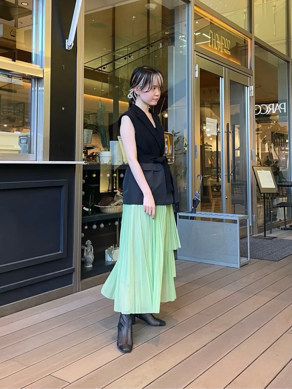 ORIGINATED IN GRACE CONTINENTAL 三浦　芙優 コーディネート画像