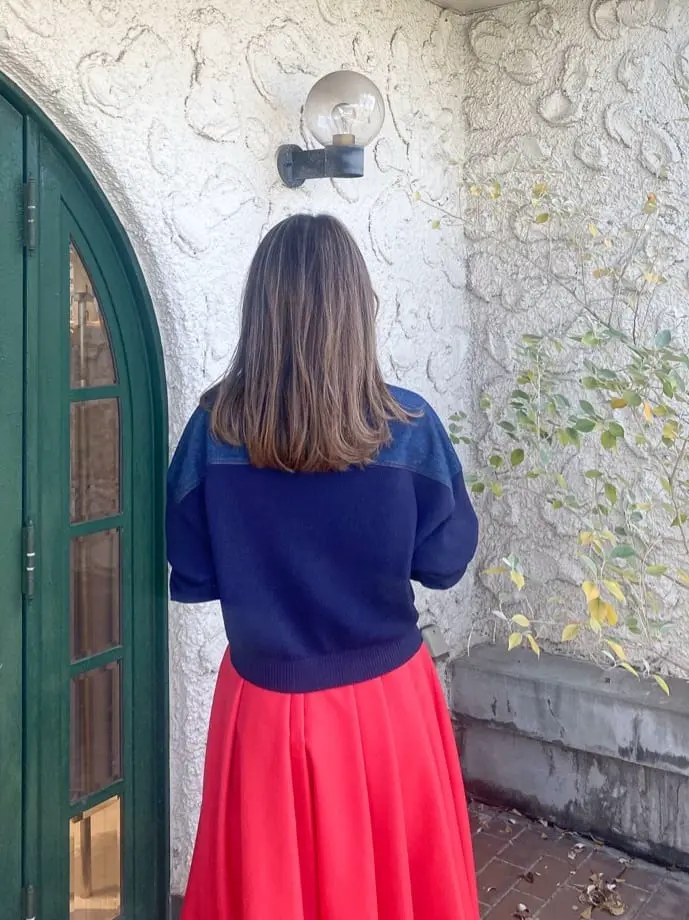 ORIGINATED IN GRACE CONTINENTAL yukimi yonee コーディネート画像