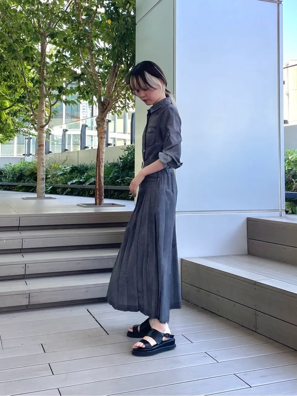 ORIGINATED IN GRACE CONTINENTAL 三浦　芙優 コーディネート画像