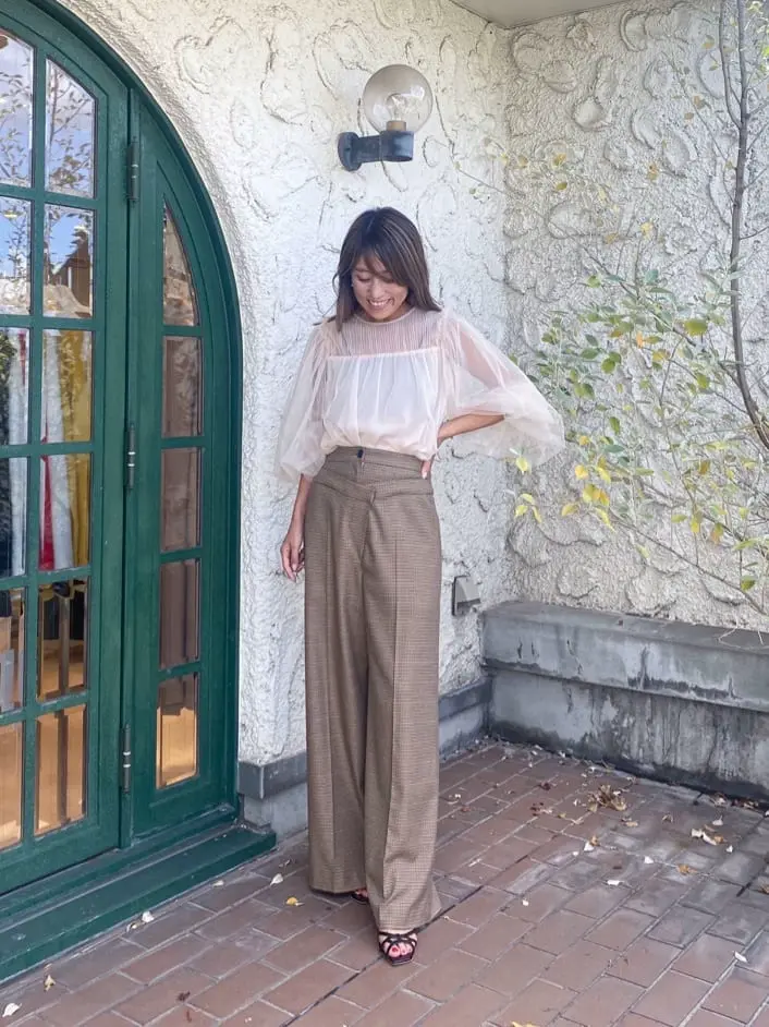 ORIGINATED IN GRACE CONTINENTAL yukimi yonee コーディネート画像