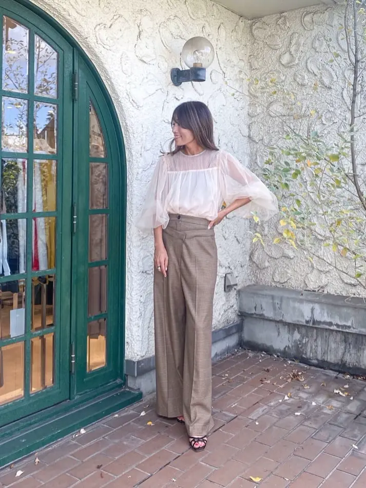 ORIGINATED IN GRACE CONTINENTAL yukimi yonee コーディネート画像