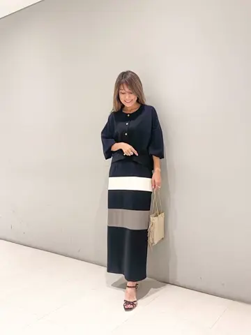 ORIGINATED IN GRACE CONTINENTAL yukimi yonee コーディネート画像