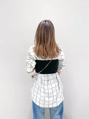 ORIGINATED IN GRACE CONTINENTAL yukimi yonee コーディネート画像