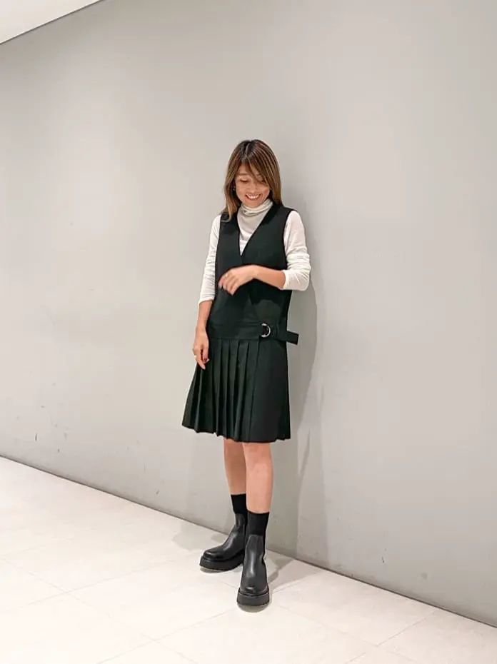 ORIGINATED IN GRACE CONTINENTAL yukimi yonee コーディネート画像