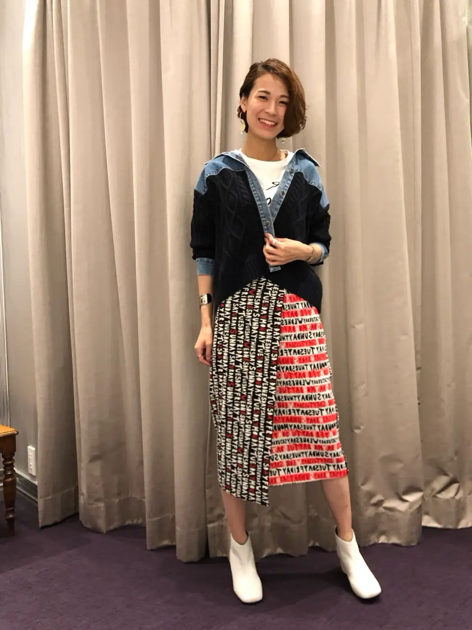 ORIGINATED IN GRACE CONTINENTAL 亀田 未希 コーディネート画像