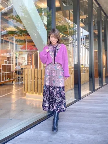 ORIGINATED IN GRACE CONTINENTAL yukimi yonee コーディネート画像