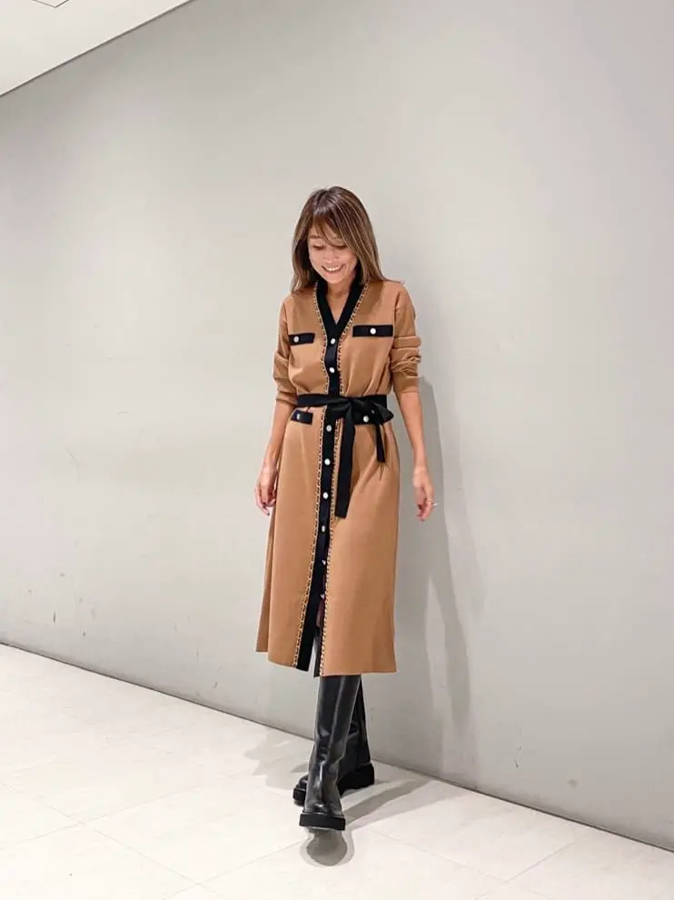 ORIGINATED IN GRACE CONTINENTAL yukimi yonee コーディネート画像