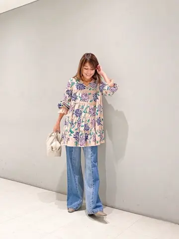 ORIGINATED IN GRACE CONTINENTAL yukimi yonee コーディネート画像