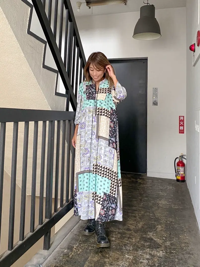 ORIGINATED IN GRACE CONTINENTAL yukimi yonee コーディネート画像