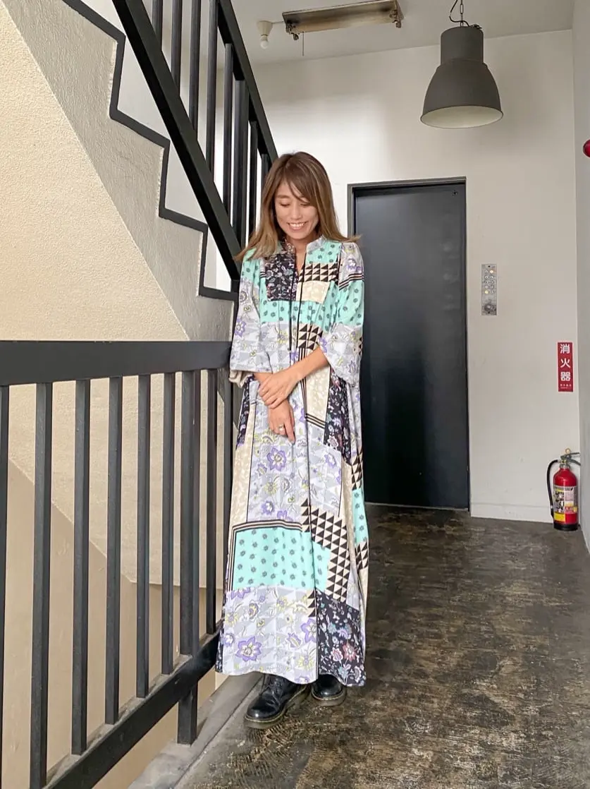 ORIGINATED IN GRACE CONTINENTAL yukimi yonee コーディネート画像