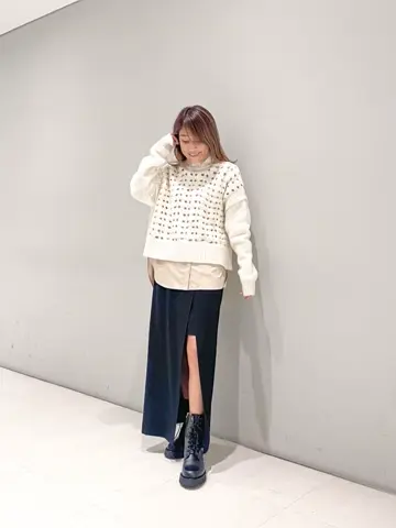 ORIGINATED IN GRACE CONTINENTAL yukimi yonee コーディネート画像