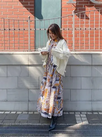 ORIGINATED IN GRACE CONTINENTAL yukimi yonee コーディネート画像