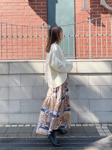 ORIGINATED IN GRACE CONTINENTAL yukimi yonee コーディネート画像