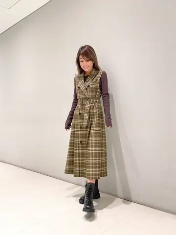 ORIGINATED IN GRACE CONTINENTAL yukimi yonee コーディネート画像