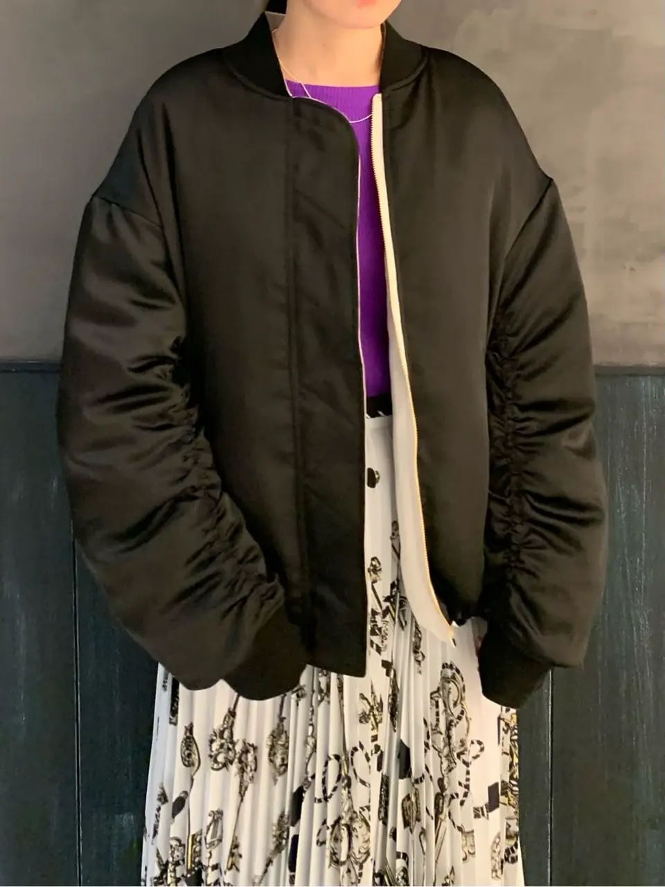 ORIGINATED IN GRACE CONTINENTAL 三浦　芙優 コーディネート画像