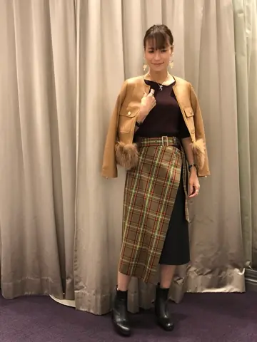 ORIGINATED IN GRACE CONTINENTAL 亀田 未希 コーディネート画像