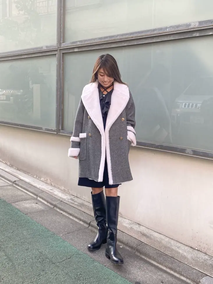 ORIGINATED IN GRACE CONTINENTAL yukimi yonee コーディネート画像