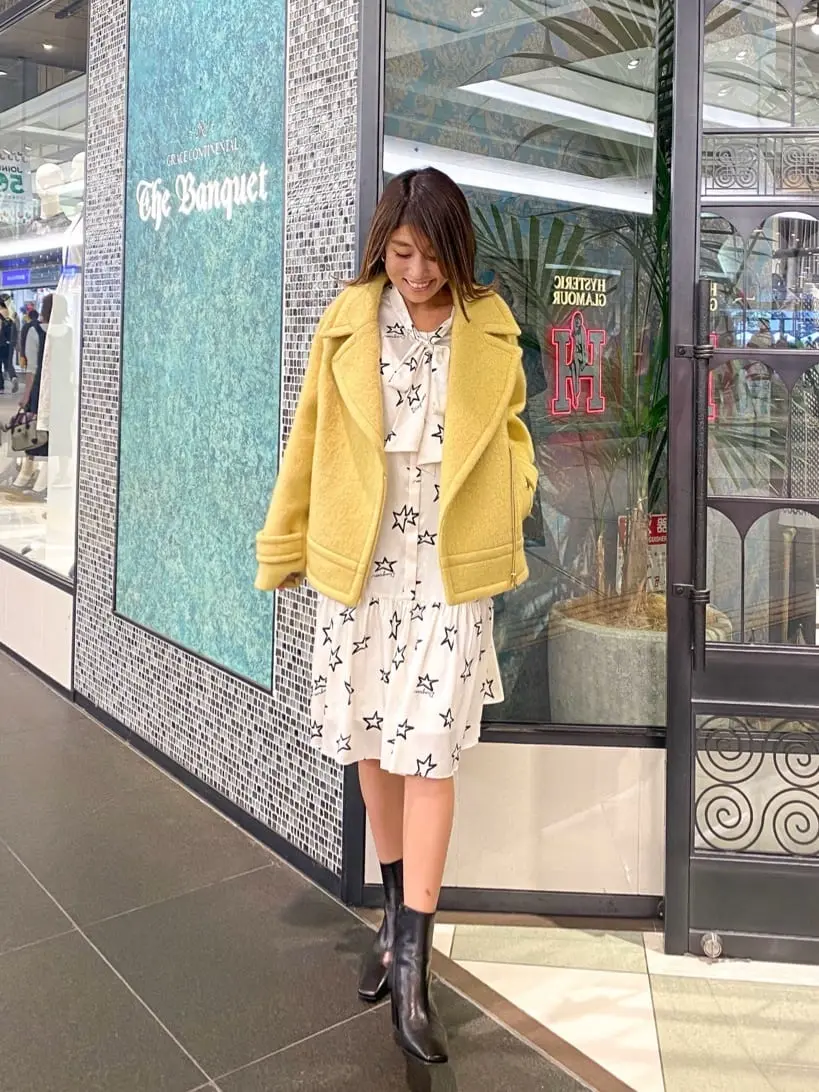 ORIGINATED IN GRACE CONTINENTAL yukimi yonee コーディネート画像