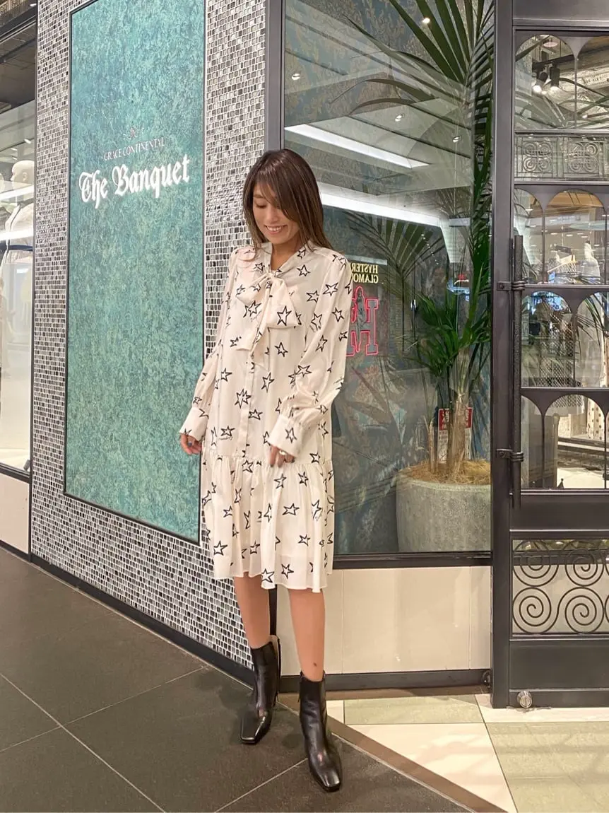 ORIGINATED IN GRACE CONTINENTAL yukimi yonee コーディネート画像