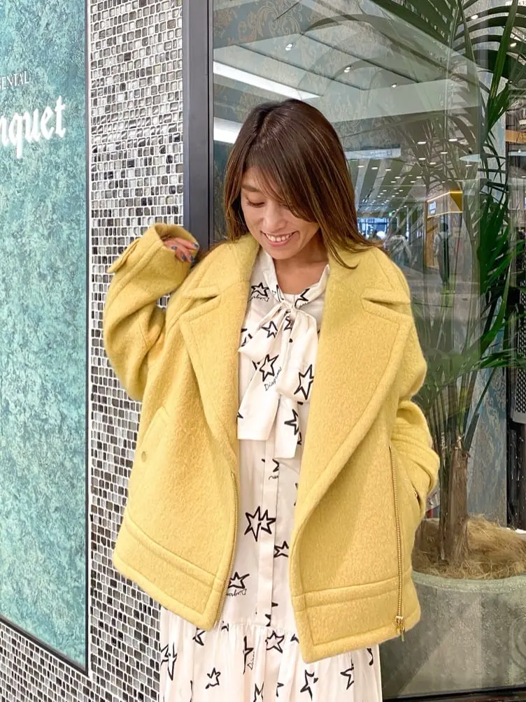 ORIGINATED IN GRACE CONTINENTAL yukimi yonee コーディネート画像