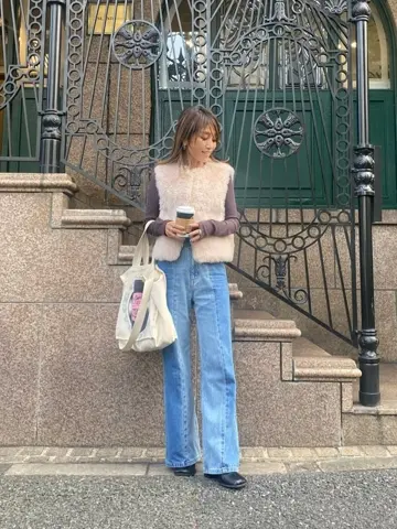 ORIGINATED IN GRACE CONTINENTAL yukimi yonee コーディネート画像