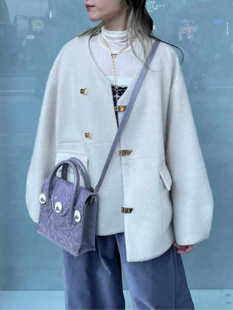 ORIGINATED IN GRACE CONTINENTAL 三浦　芙優 コーディネート画像