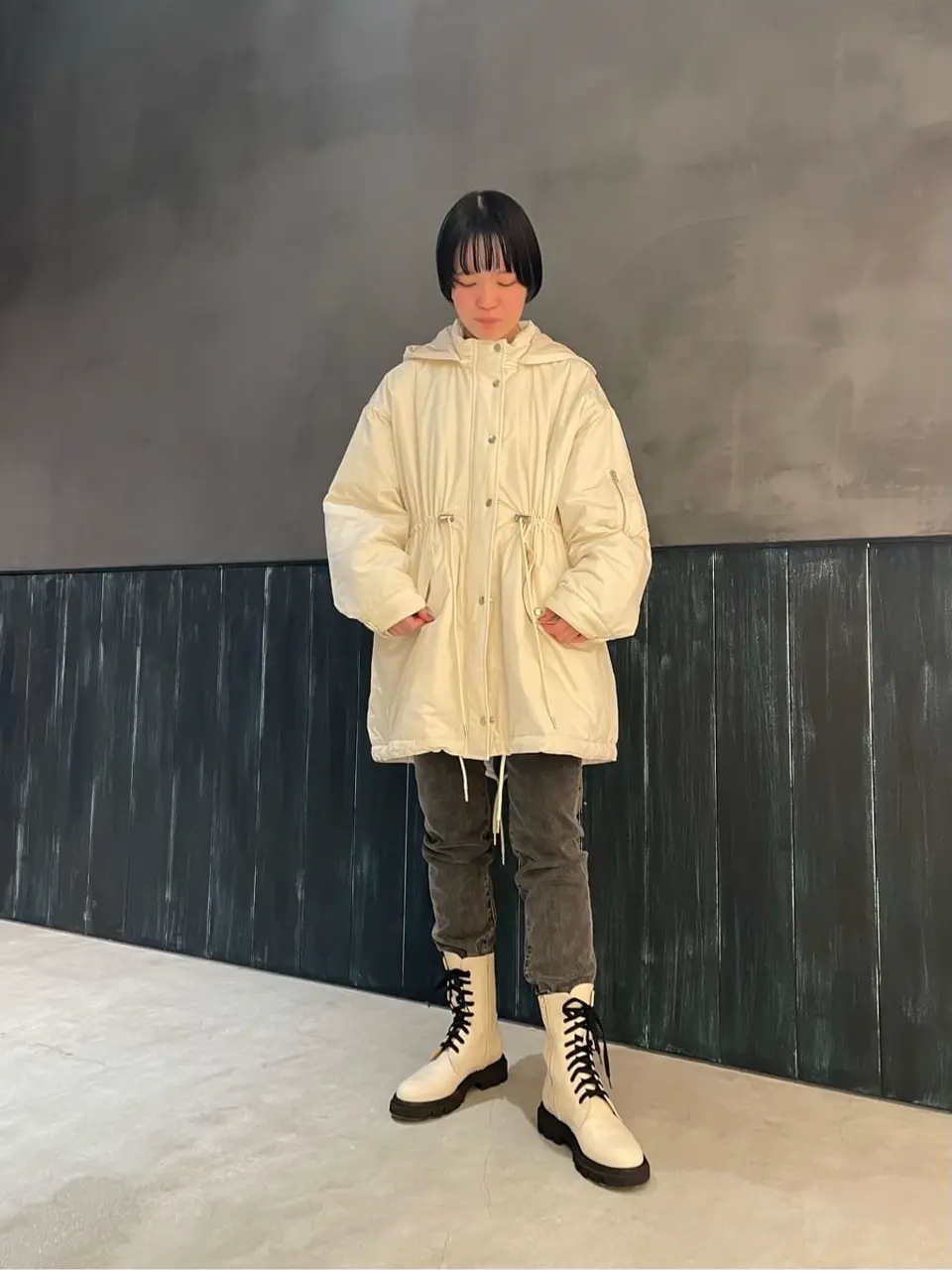 ORIGINATED IN GRACE CONTINENTAL 三浦　芙優 コーディネート画像