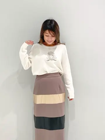 ORIGINATED IN GRACE CONTINENTAL yukimi yonee コーディネート画像