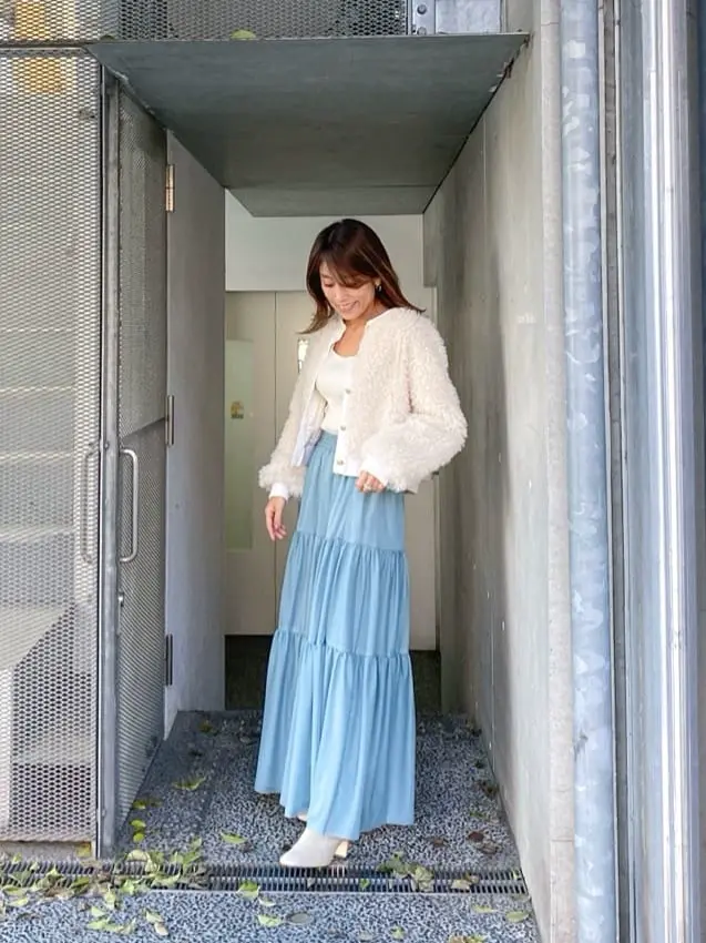 ORIGINATED IN GRACE CONTINENTAL yukimi yonee コーディネート画像