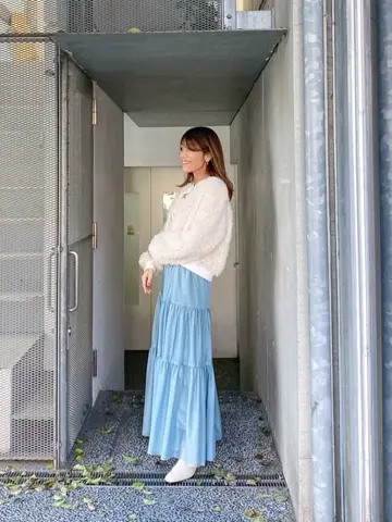 ORIGINATED IN GRACE CONTINENTAL yukimi yonee コーディネート画像