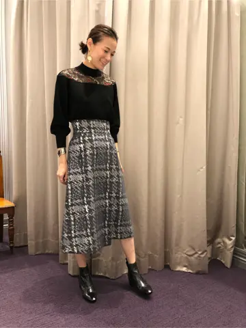 ORIGINATED IN GRACE CONTINENTAL 亀田 未希 コーディネート画像